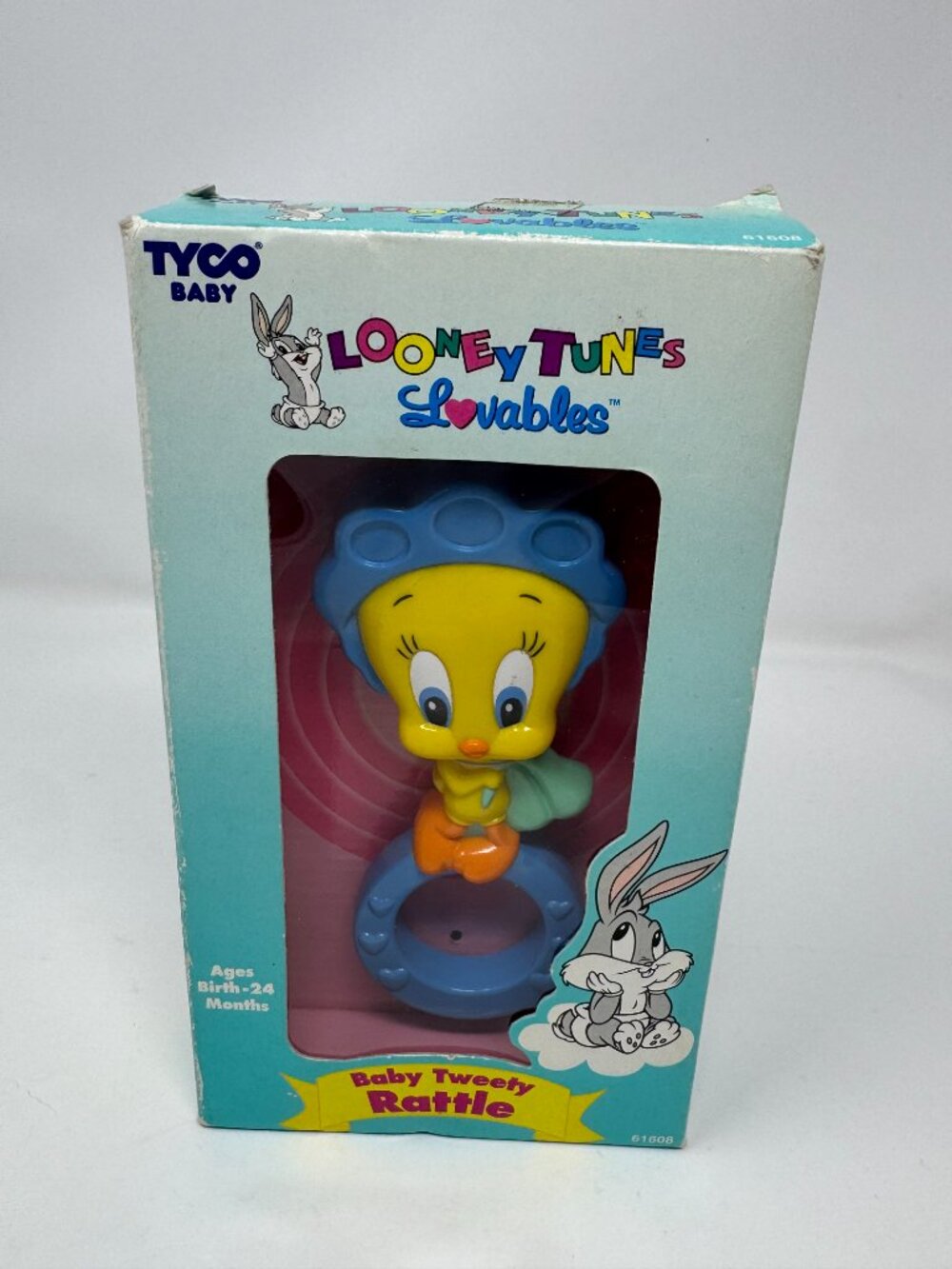 Vintage 1995 Tyco Baby Tweety Rattle Looney Tunes Lovables New in Box